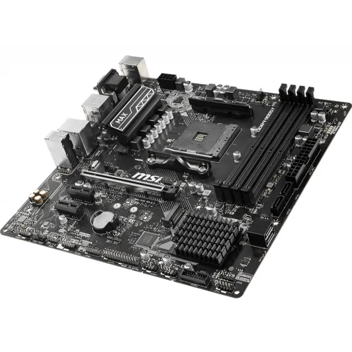 Imagen 2 de Tarjeta Madre MSI B450M PRO-VDH MAX AMD AM4 4*DDR4 M.2 DVI-D HDMI VGA PS2 USB3.2