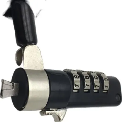 Imagen 1 de Cable de Seguridad con Contaseña para Notebook Dell Forma de cuña 3x5mm