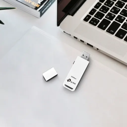 Imagen 4 de Adaptador de Red TP-Link USB WiFi N300 USB 2.0 Hasta 300 Mbps Botón WPS