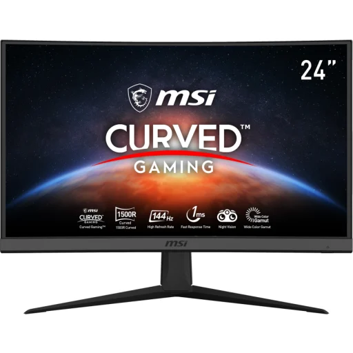 Imagen 28 de Monitor Gamer Curvo MSI G2422C 24" FHD 1920*1080 LED VA DP 2*HDMI 180Hz