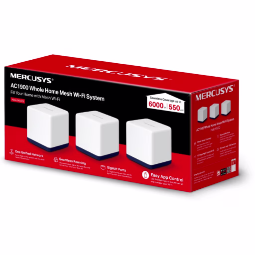 Imagen 5 de TP-Link - Router - Halo AC1900 Home Mesh Wi-Fi Sy