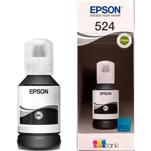 Botella de Tinta Epson T544 T544120 AL Negro 4500 páginas EcoTank