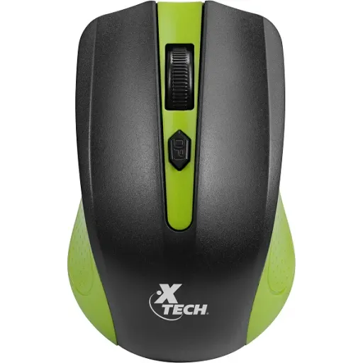 Mouse Inalámbrico XTech XTM-310GN Óptico 1600DPI 2.4Ghz 4 Botones Color verde