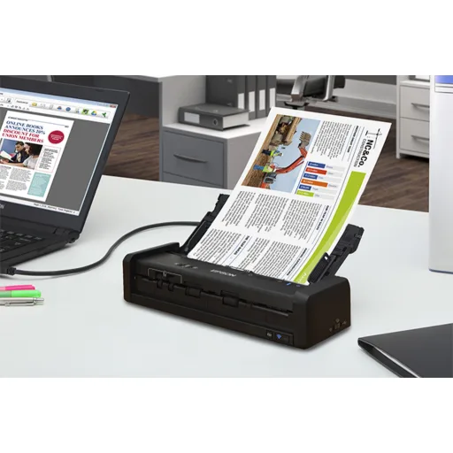 Imagen 7 de Escáner de Escritorio Portátil Epson WorkForce ES-300W 600dpi WiFi USB ADF