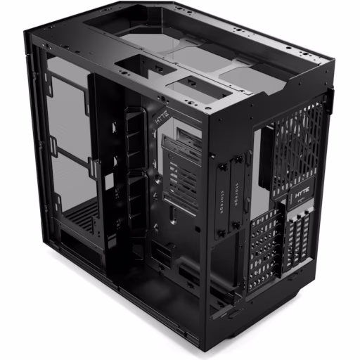 Imagen 2 de Gabinete Gamer HYTE Y60 BLACK, 3*120mm Fan Riser Cable PCIe4.0 Negro (Open Box)