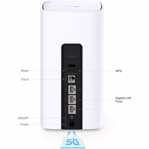 Imagen 2 de Router TP-Link NX510V con Wi-Fi de doble banda y soporte 4G LTE, Wi-Fi 6 Speed