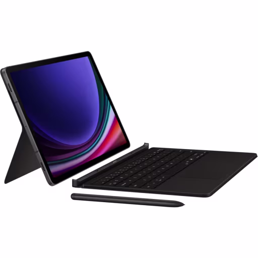 Imagen 6 de Funda Folio con Teclado Tablet Samsung TAB S9  Negro p/Galaxy TAB S9 /Tab S9 FE