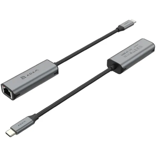Imagen 1 de Adaptador USB-C a Ethernet CASA e2 hasta 2.5GB Adam Elements gris