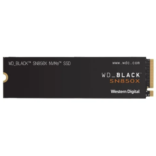 Unidad SSD Western Digital Black SN850x 2TB M.2 22*80 PCIe4x4 L7300MBs E6600MBs