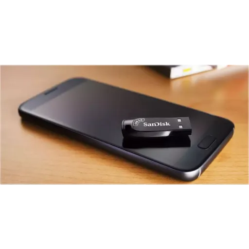 Imagen 1 de Pendrive 128GB SanDisk Ultra Shift USB 3.0 Gen1 Tipo-A 100MB/s Color Negro
