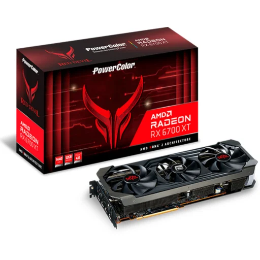 Imagen 0 de PowerColor Radeon RX 6700 XT Red Devil 12GB [AXRX 6700XT 12GBD6-3DHE/OC]