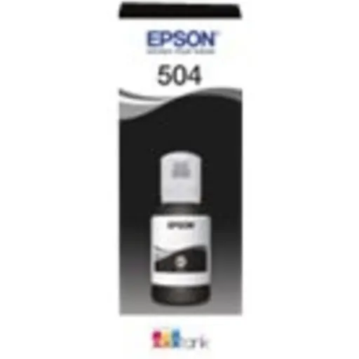 Imagen 1 de Botella de Tinta Epson T504 Negro C13T03N12A L4150 L4160 L6161 L6171 L6191