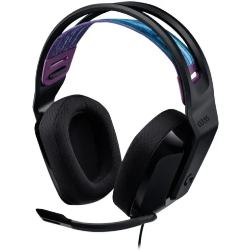 Imagen 2 de Audífonos Gamer Alámbricos Logitech G335, Diadema c/mic Jack 3.5mm Color Negro