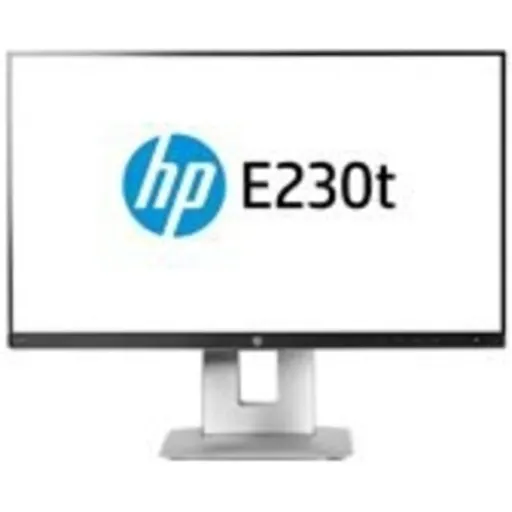 Imagen 2 de HP EliteDisplay E230t - Monitor LED - 23" (23" visible) - pantalla táctil - 1920 x 1080 Full HD (1080p) @ 60 Hz - IPS - 250 cd/m² - 1000:1 - 5 ms - HDMI, VGA, DisplayPort - negro (bisel) - Smart Buy