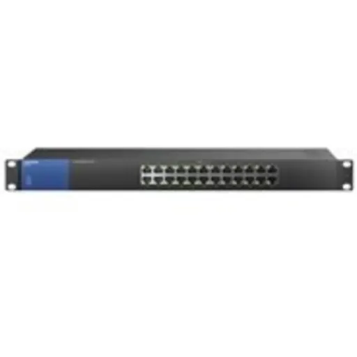 Imagen 5 de Switch Gigabit PoE+ En bastidor e 24 puertos Linksys LGS124P Gigabit PoE Sw