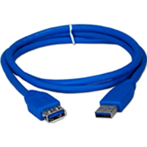 Cable 1m Extensor USB 3.0 - M/H - Azul