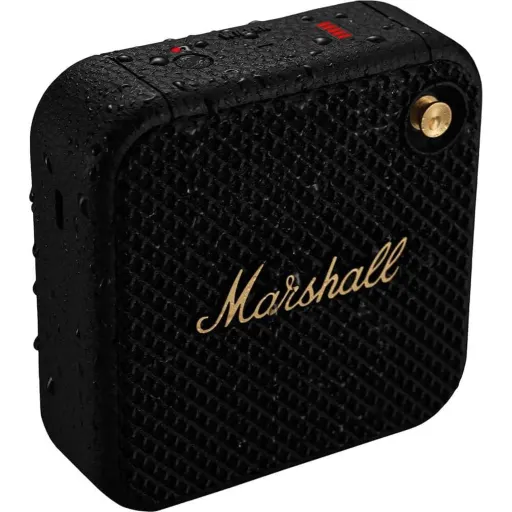 Imagen 7 de Parlante portatil bluetooth Willen Marshall Black and Brass
