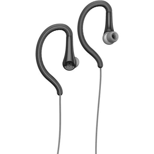 Imagen 0 de Motorola Earbuds, Sport Water Resistant In-Ear Headphones (Black) (SH008-BK)