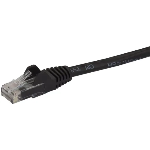 Imagen 3 de Cable de Red StarTech Cat6  1mt Sin Enganches Color Negro