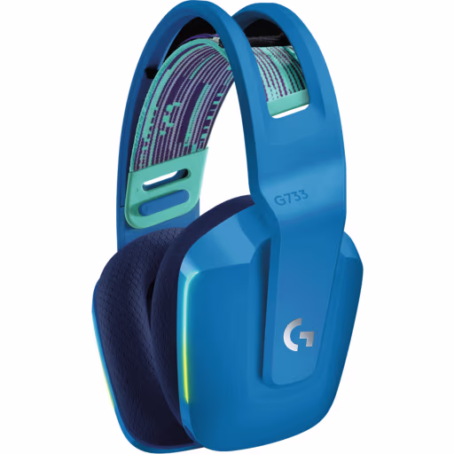 Imagen 1 de Logitech G733 LIGHTSPEED Wireless RGB Gaming Headset BLUE