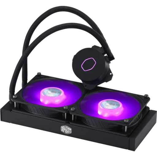 Imagen 2 de Refrigeración Líquida Cooler Master MasterLiquid ML240L V2 RGB, Intel/AMD 2*FAN