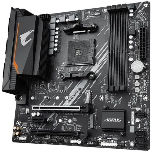 Imagen 4 de Gigabyte B550M Aorus elite Motherboard micro ATX