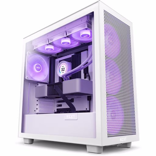 Imagen 0 de NZXT H7 Flow RGB 2023 - White (CM-H71FW-R1)
