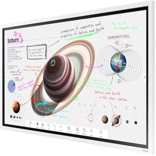 Imagen 1 de Pantalla Interactiva Flip Pro Samsung LH65WM 65" 4K VA HDMI DP USB WIFI BT RJ-45