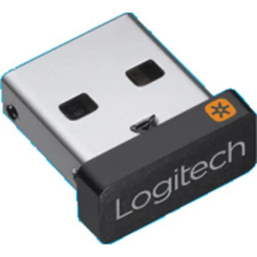 Imagen 2 de Receptor USB UNIFYING para Mouse/Teclado Logitech Inalámbrico Negro/Plata