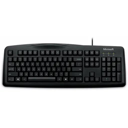 Imagen 0 de Teclado Microsoft WIRED 200 Black USB