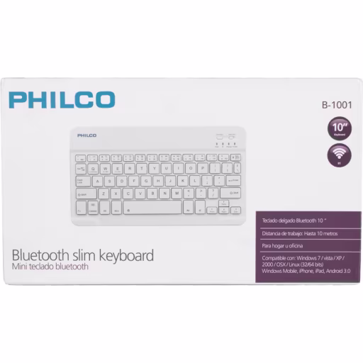 MINI TECLADO BLUETOOTH 10 PULGADAS