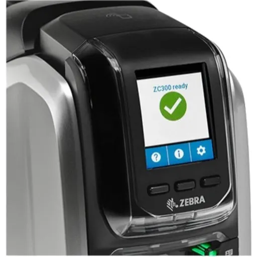 Imagen 4 de Impresora de Credenciales Zebra ZC300 Doble Cara USB LAN ISO Sin Software