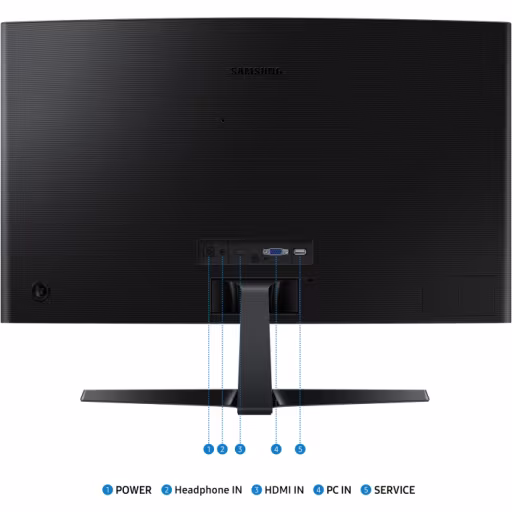 Imagen 3 de Monitor Curvo Samsung S36GD 27" FHD 1920*1080 VA VGA HDMI 100Hz  4 GTG