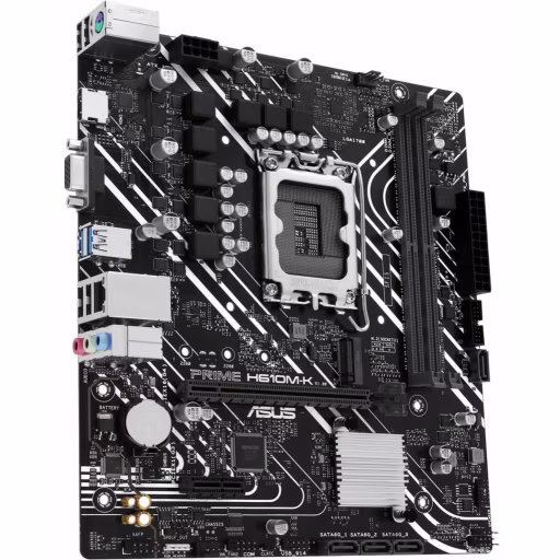 Imagen 7 de Tarjeta Madre Asus PRIME H610M-K LGA1700 13°G 2*DDR5 M.2 HDMI VGA PS/2 USB3.2
