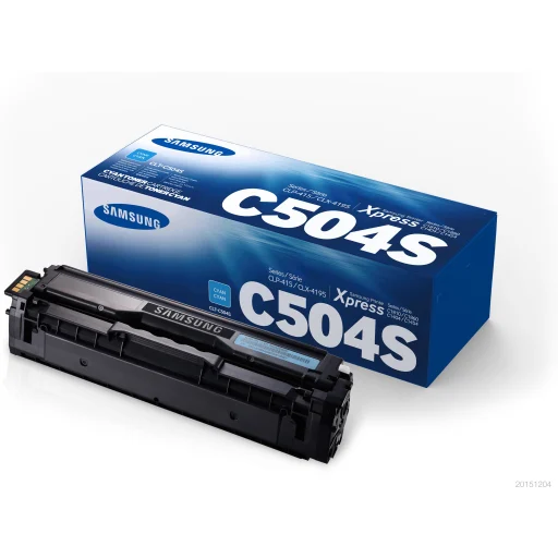 Imagen 1 de Toner Samsung CLT-C504S Cyan Imp Láser Color Xpress SL-C1810W/C1860FW, 18000Pági