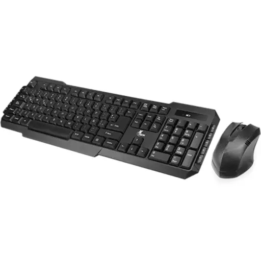 Teclado Mouse Logitech MK220 Kit USB Español Inalámbrico Negro