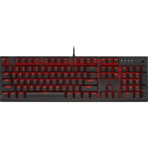 Imagen 0 de Teclado Gamer Alámbrico Corsair K60 Pro Cherry Viola LED Rojo USB Color Negro