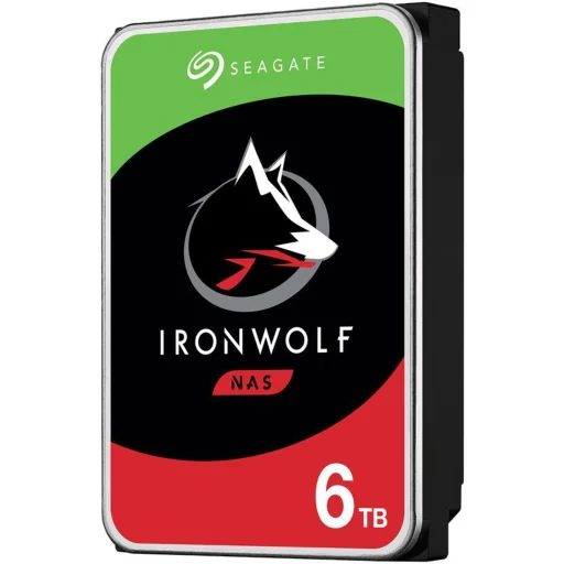 Imagen 0 de Disco Duro Seagate IronWolf 6TB 3.5" 5400RPM SATA III 6GB/s 256MB para NAS
