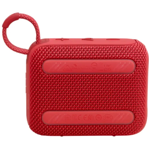 Imagen 2 de Parlante Portátil Inalámbrico JBL Go4, Bluetooth IP67 USB-C Color Rojo