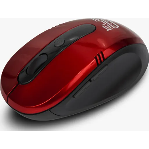 Imagen 4 de Mouse Inalámbrico KlipX KMW-330RD 6 botones 2.4GHz 1600dpi Recep. USB Color rojo