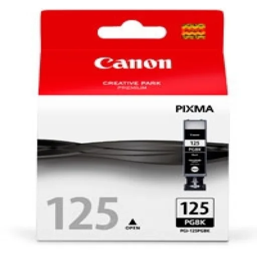 Imagen 0 de Cartridge Negro PGI-125BK p/IP4810 IX6510 MG5210 MG6110