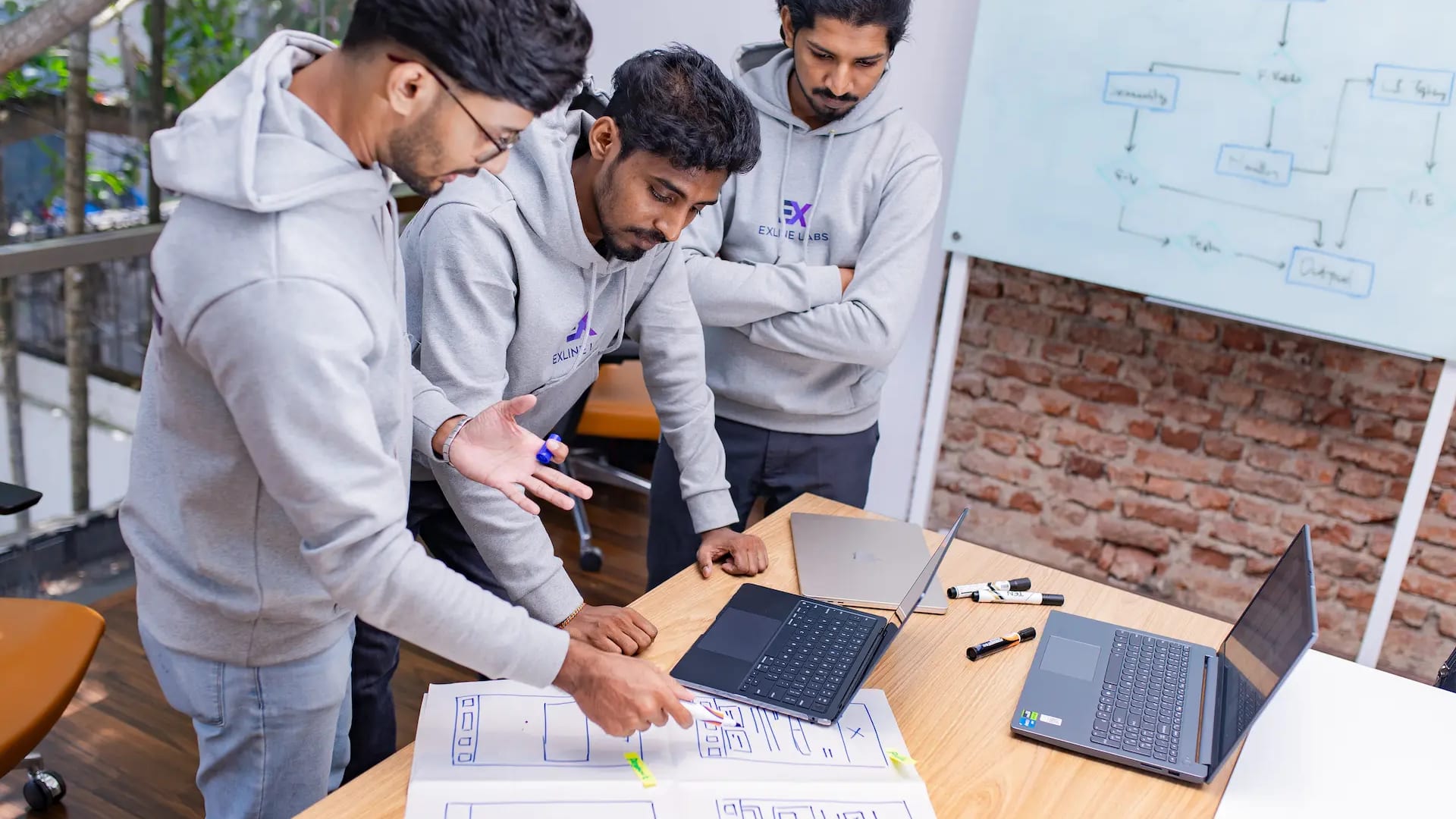 How our team brings the process of UX design to life at Exline Labs