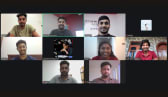 Screenshot of Exline Labs virtual team meeting