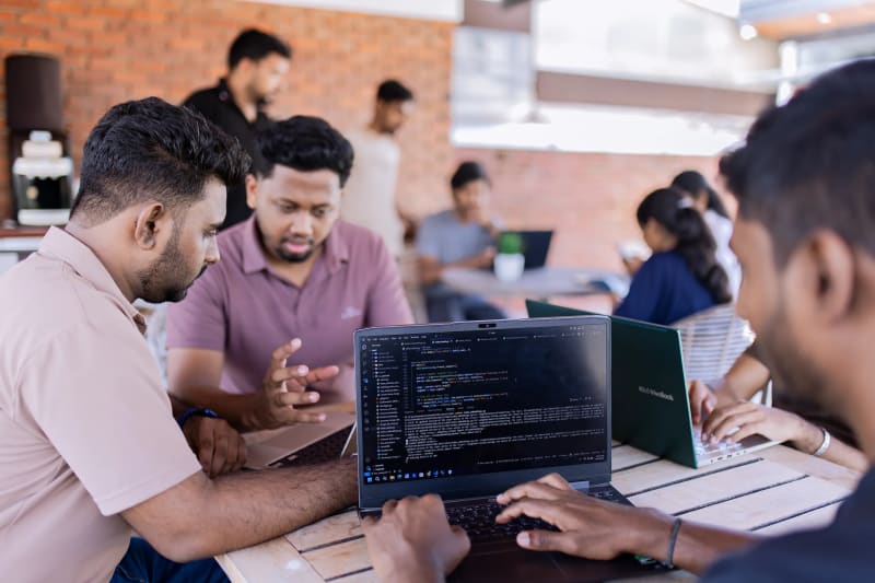 Office collaboration of extended development teams