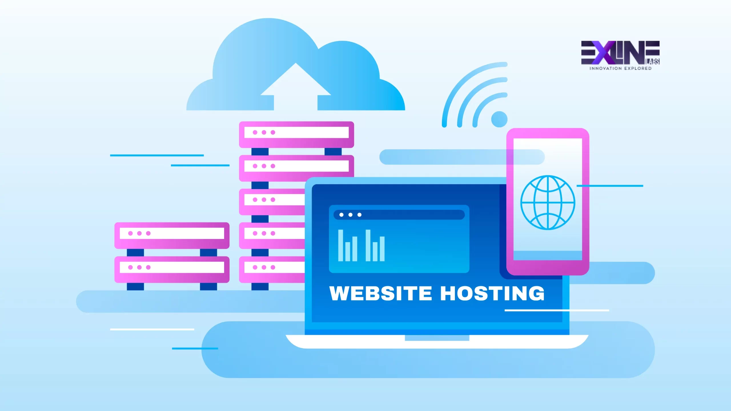 hero image for the blog: Efficient Hosting Strategies: A Guide for Businesses