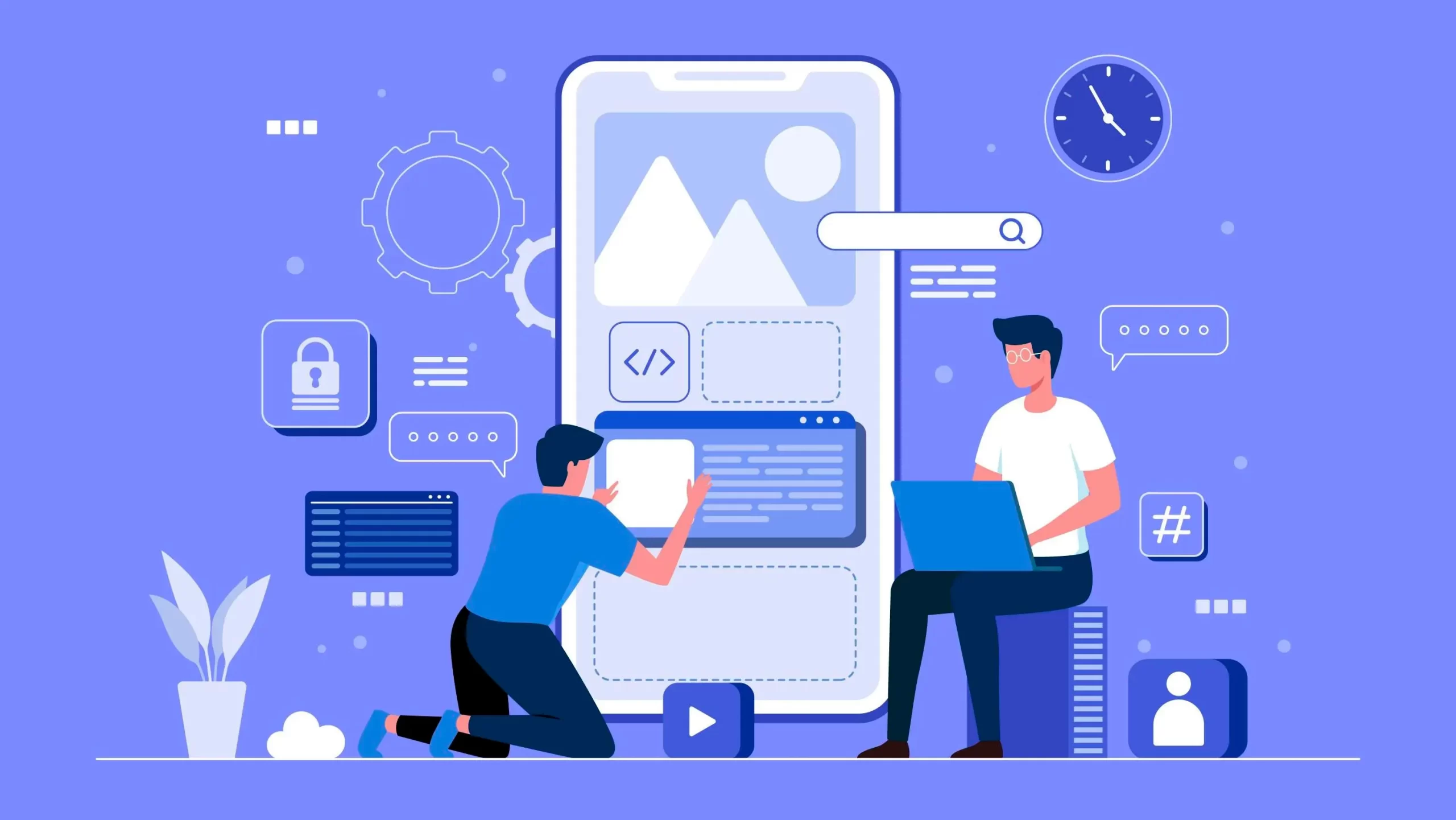 hero image for the blog: Mobile App Development: Navigating the Digital Frontier