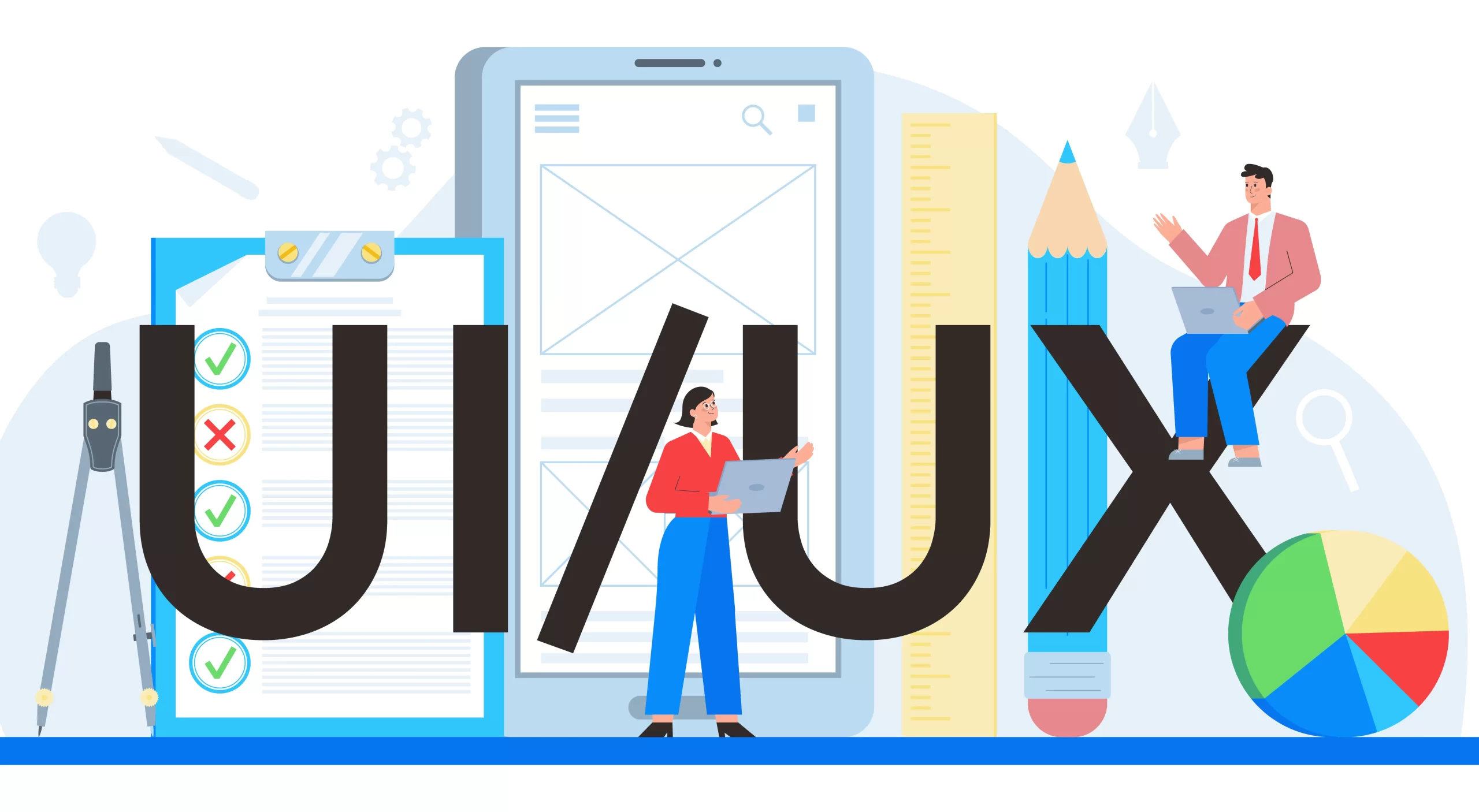 hero image for the blog: Crafting Exceptional User Experiences: The UI/UX Difference