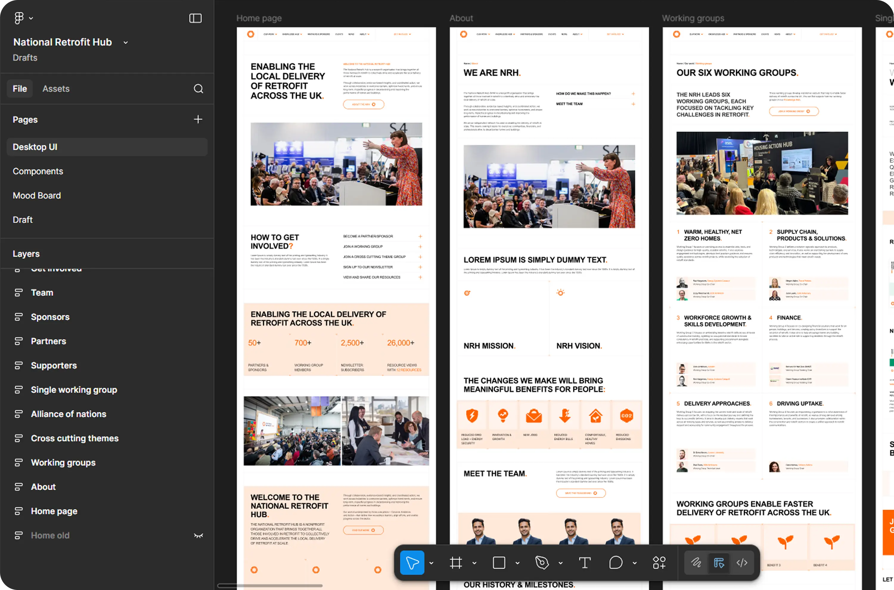 High-fidelity UI Designs image
