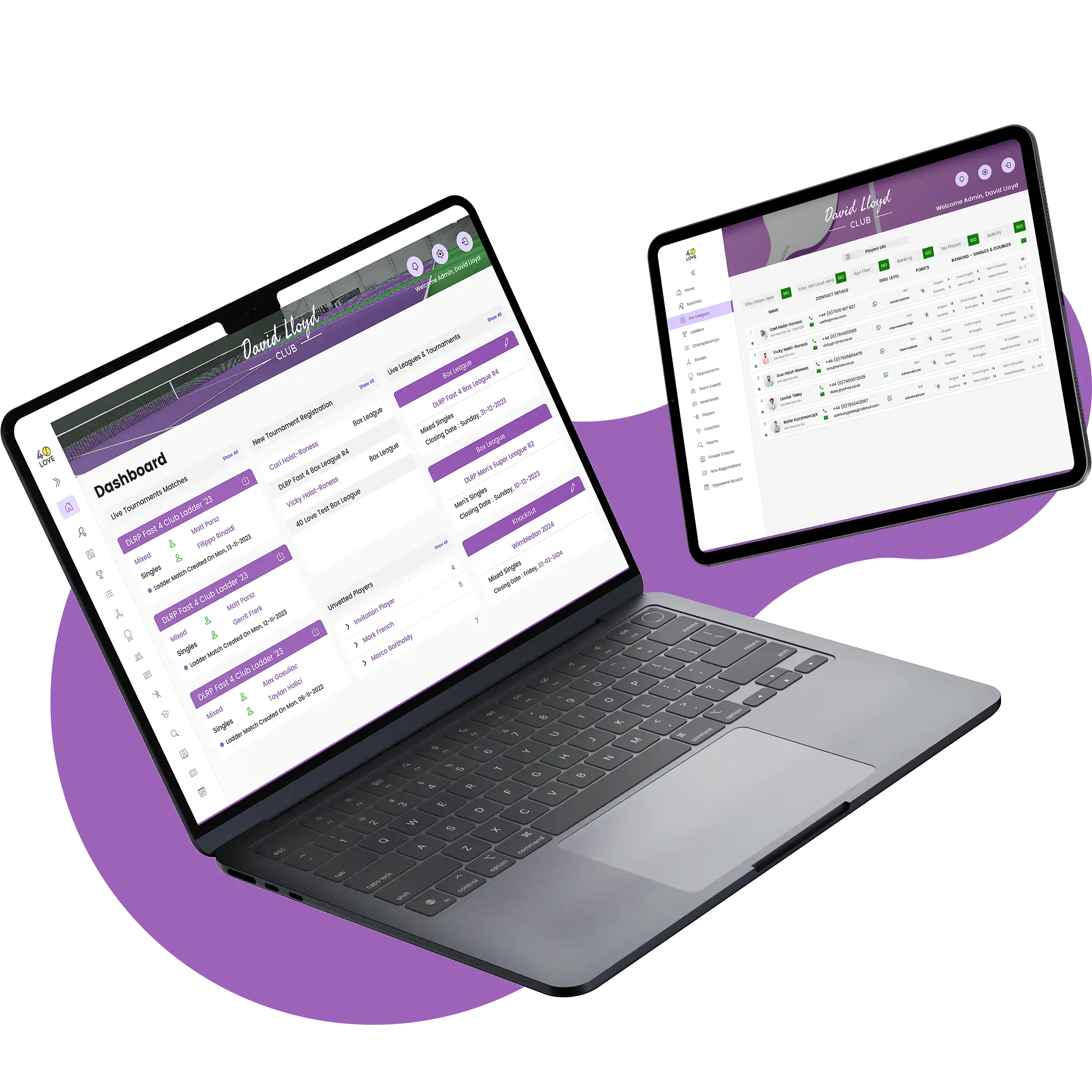 Building a scalable tennis club management platform MVP image