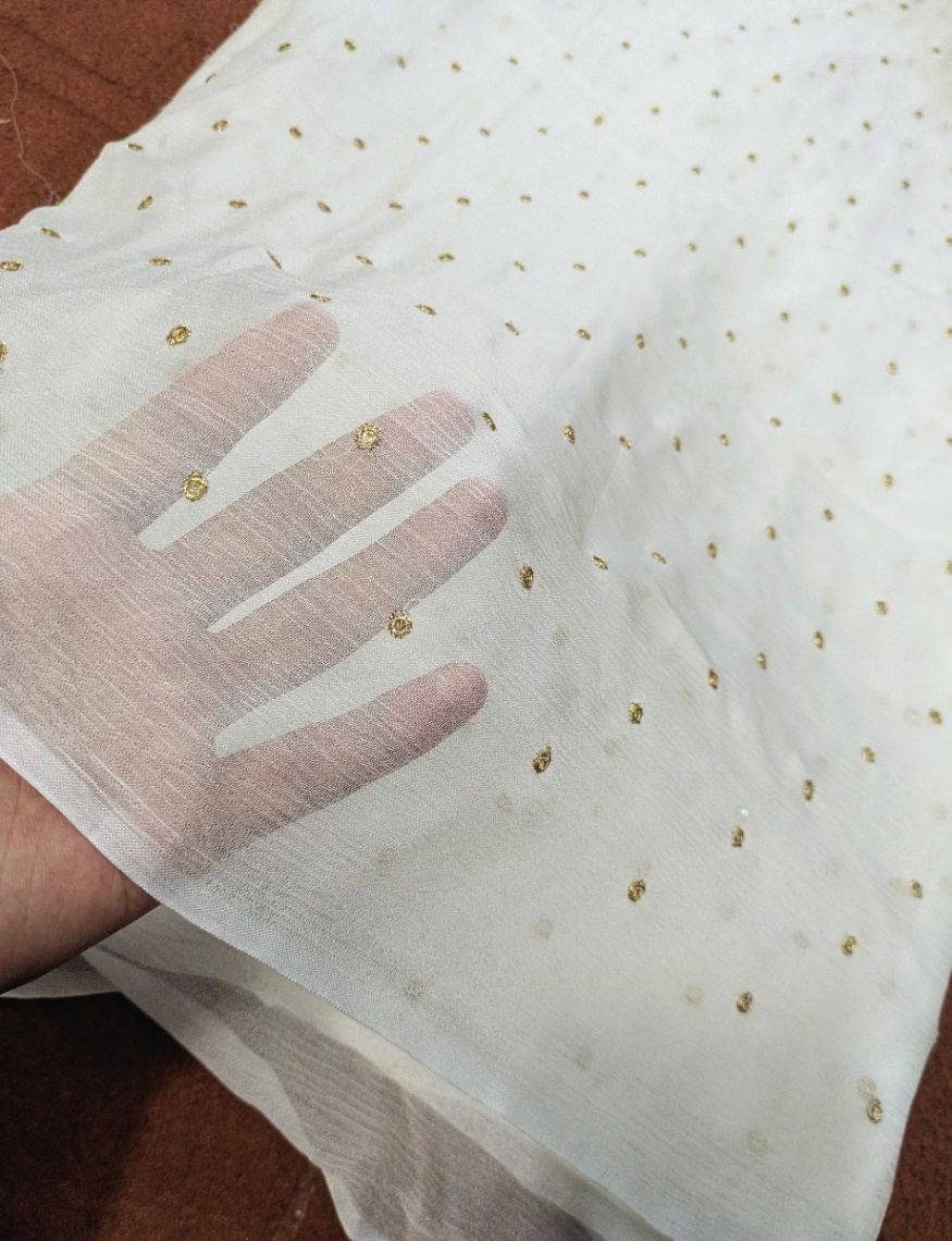 Chiffon golden chan Dupatta Diyable Dupatta 